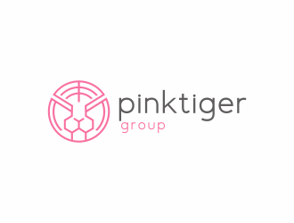 Pink Tiger Group logo design by zegeningen