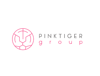 Pink Tiger Group logo design by niichan12