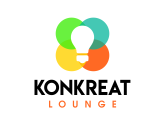 Konkreat Lounge logo design by JessicaLopes