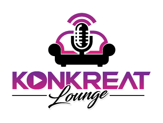 Konkreat Lounge logo design by jaize