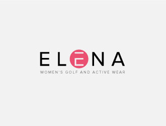 Elena’s Golf & Leisure Boutique logo design by NadeIlakes