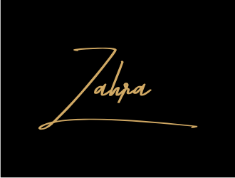 Zahra  logo design by puthreeone