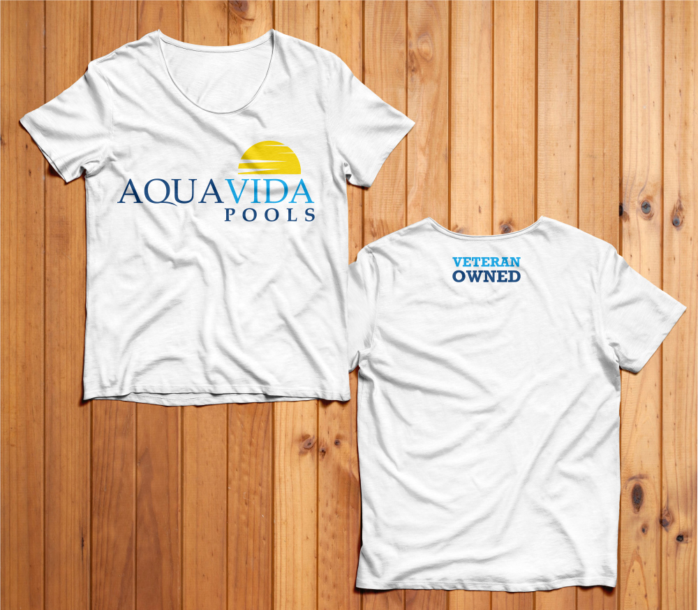 AquaVida Pools logo design by imagine