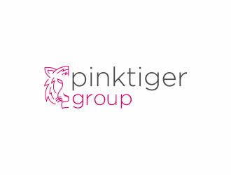 Pink Tiger Group logo design by zegeningen