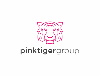 Pink Tiger Group logo design by zegeningen