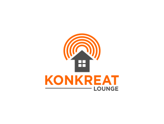 Konkreat Lounge logo design by Greenlight