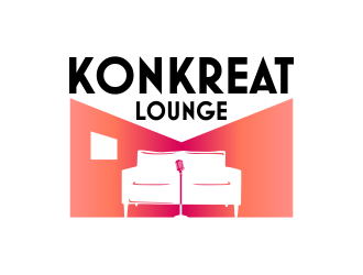 Konkreat Lounge logo design by done