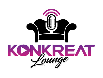 Konkreat Lounge logo design by jaize