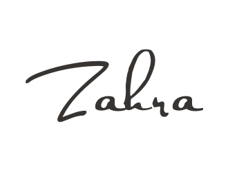 Zahra  logo design by Artomoro