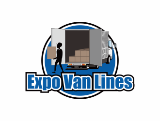 Expo Van Lines logo design by veter