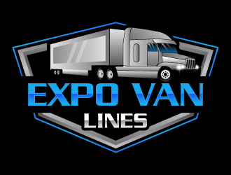 Expo Van Lines logo design by Suvendu