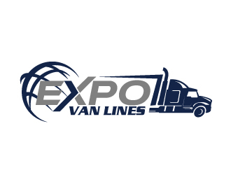 Expo Van Lines logo design by jaize