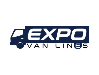 Expo Van Lines logo design by keylogo