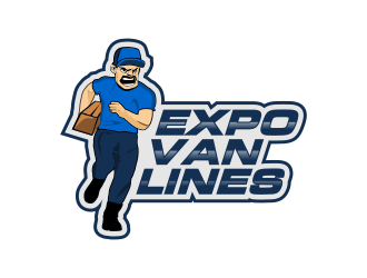 Expo Van Lines logo design by Republik