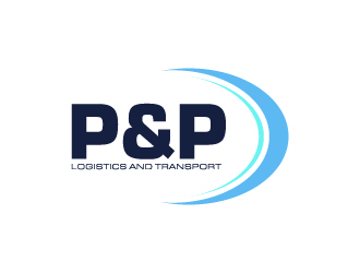 P&P Logistics and Transport logo design by gateout