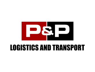 P&P Logistics and Transport logo design by Girly