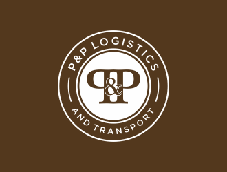 P&P Logistics and Transport logo design by ozenkgraphic