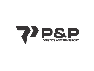 P&P Logistics and Transport logo design by Shina