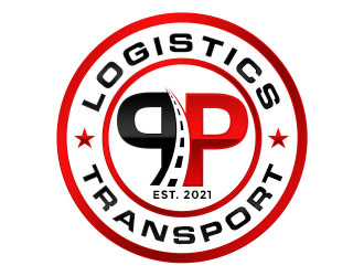 P&P Logistics and Transport logo design by Benok