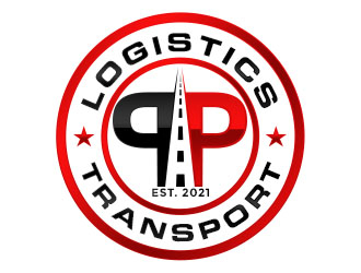 P&P Logistics and Transport logo design by Benok