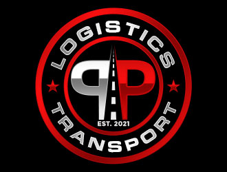 P&P Logistics and Transport logo design by Benok