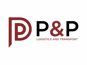 P&P Logistics and Transport logo design by hopee