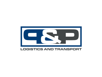 P&P Logistics and Transport logo design by blessings