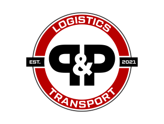 P&P Logistics and Transport logo design by ingepro