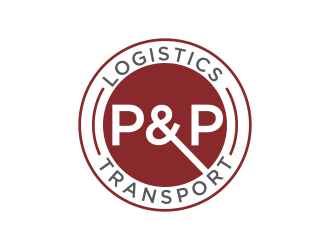 P&P Logistics and Transport logo design by Barkah