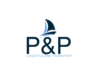 P&P Logistics and Transport logo design by ElonStark