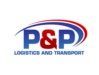 P&P Logistics and Transport logo design by jaize