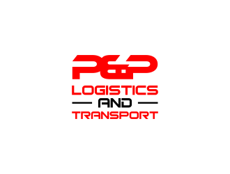 P&P Logistics and Transport logo design by bomie