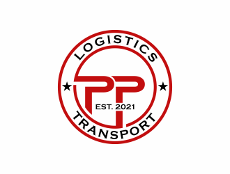 P&P Logistics and Transport logo design by Zeratu