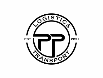 P&P Logistics and Transport logo design by Zeratu