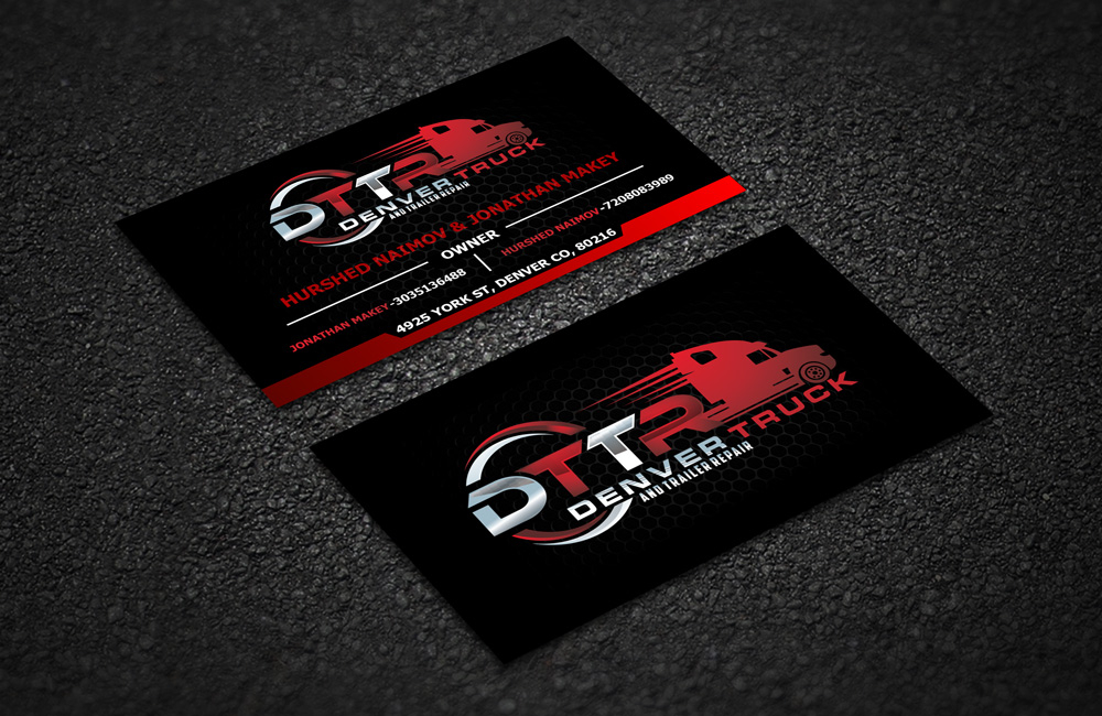 Denver Truck and Trailer Repair  logo design by grea8design