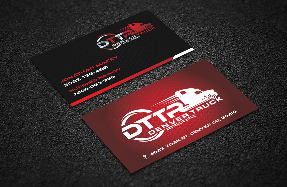 Denver Truck and Trailer Repair  logo design by grea8design