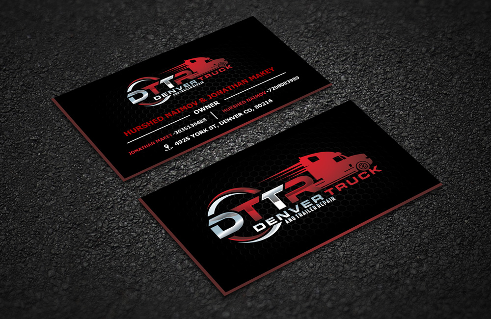 Denver Truck and Trailer Repair  logo design by grea8design