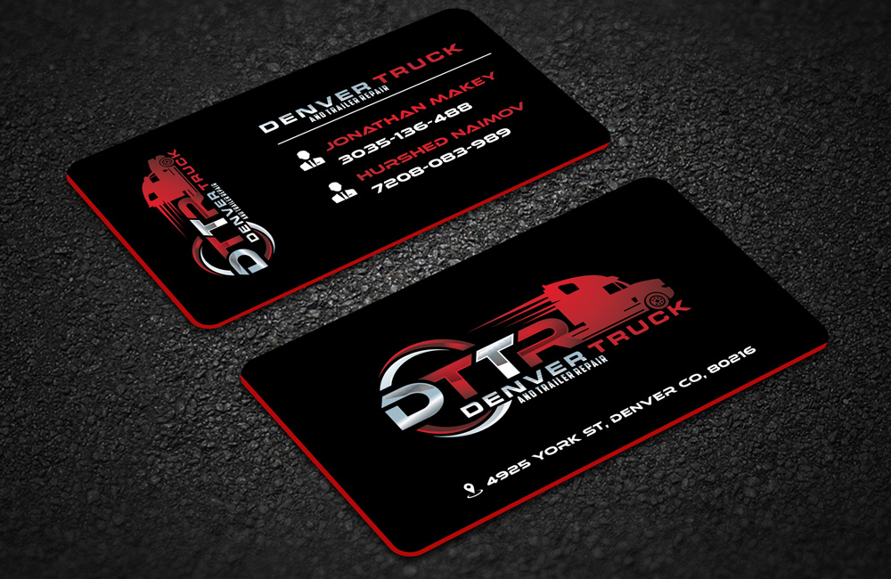 Denver Truck and Trailer Repair  logo design by grea8design