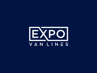 Expo Van Lines logo design by alby