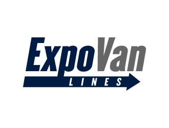 Expo Van Lines logo design by denfransko