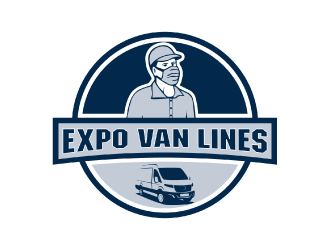 Expo Van Lines logo design by nona