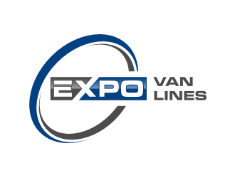 Expo Van Lines logo design by Inaya