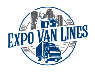 Expo Van Lines logo design by PRN123