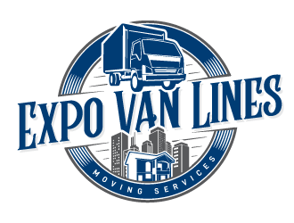 Expo Van Lines logo design by PRN123