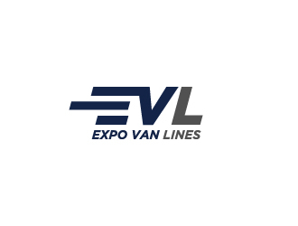 Expo Van Lines logo design by fillintheblack