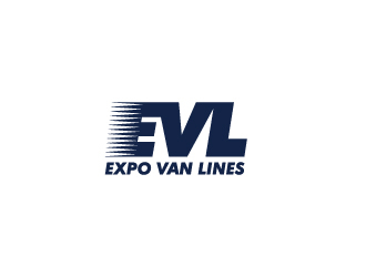 Expo Van Lines logo design by fillintheblack