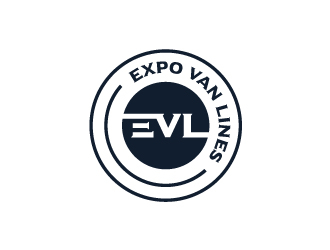 Expo Van Lines logo design by fillintheblack