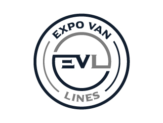 Expo Van Lines logo design by fillintheblack