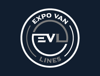 Expo Van Lines logo design by fillintheblack