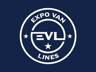 Expo Van Lines logo design by fillintheblack